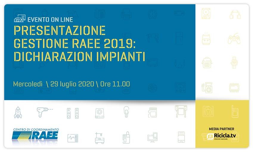 Presentazione gestione RAEE 2019